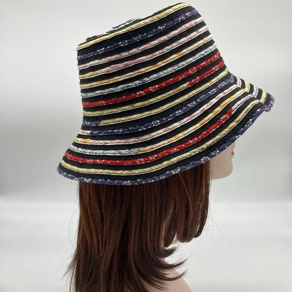 Vintage Bucket Hat Womens Dopamine Quirky‎ Colorful Cool - Picture 6 of 11